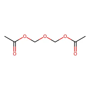 Methanol, 1,1'-oxybis-, 1,1'-diacetate structure