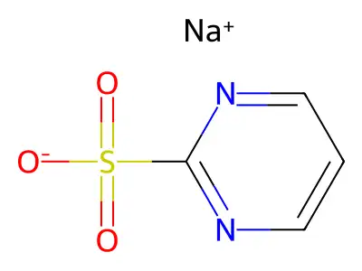 Sodium Pyrimidine-2-sulfonate structure