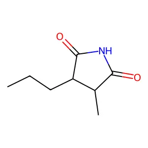 3-Methyl-4-propylpyrrolidine-2,5-dione structure