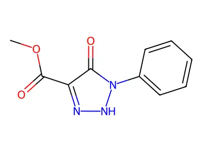 methyl 5-hydroxy-1-phenyl-1H-1,2,3-triazole-4-carboxylate structure