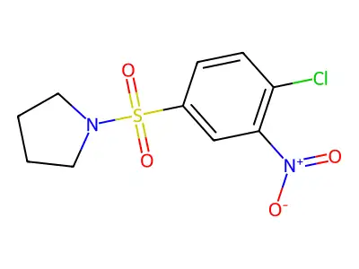 1-(4-Chloro-3-nitro-benzenesulfonyl)-pyrrolidine structure