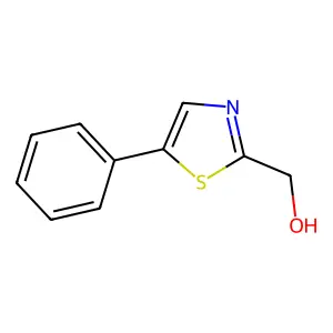 (5-Phenylthiazol-2-yl)methanol structure