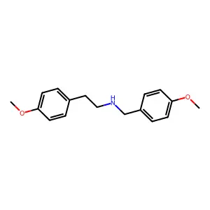 (4-Methoxybenzyl)[2-(4-methoxyphenyl)ethyl]amine structure