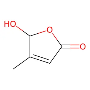 2(5H)-Furanone, 5-hydroxy-4-methyl- structure