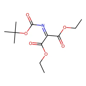 2-Iminopropan-1,3-dioic acid, N-bOC-, diethyl ester structure