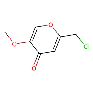 2-(Chloromethyl)-5-methoxy-4H-pyran-4-one structure