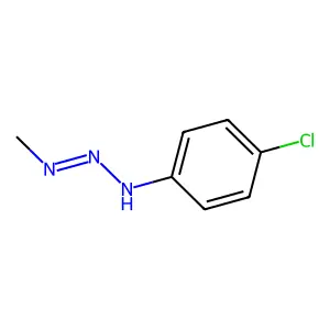 Triazene, 1-(p-chlorophenyl)-3-methyl- structure