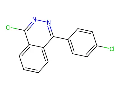 1-Chloro-4-(4-chlorophenyl)phthalazine structure