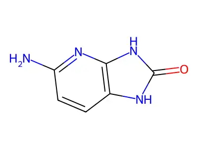 5-amino-1,3-dihydro-2H-imidazo[4,5-b]pyridin-2-one structure