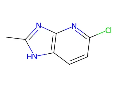 5-Chloro-2-methyl-3H-imidazo[4,5-b]pyridine structure
