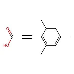 Mesityl-propiolic acid structure
