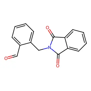 2-((1,3-Dioxoisoindolin-2-yl)methyl)benzaldehyde structure