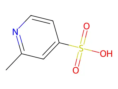 2-methylpyridine-4-sulfonic Acid structure