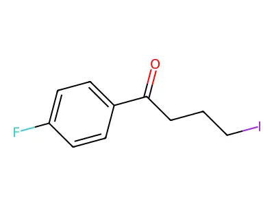 4'-Fluoro-4-iodobutyrophenone structure