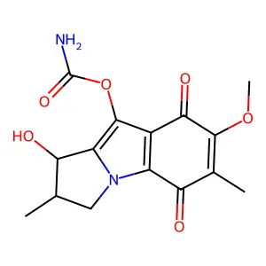 1-Hydroxy-7-methoxymitosene structure
