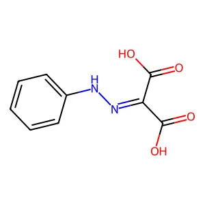 2-(2-Phenylhydrazono)malonic acid structure
