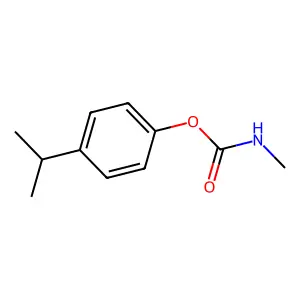 4-Isopropylphenyl methylcarbamate structure
