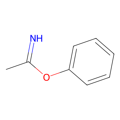 Phenyl acetimidate structure