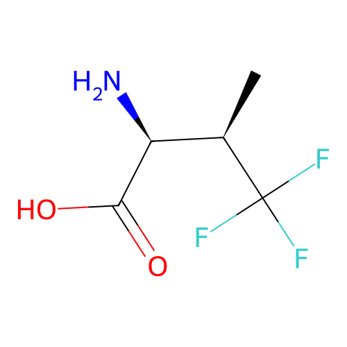 L-Valine, 4,4,4-trifluoro-, (3R)- structure