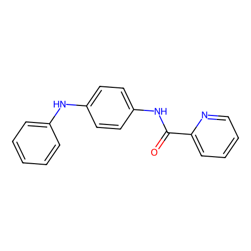 N-(4-(phenylamino)phenyl)picolinamide structure