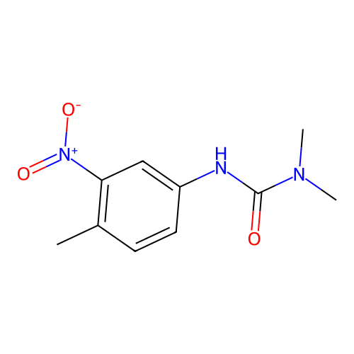 1,1-Dimethyl-3-(4-methyl-3-nitrophenyl)urea structure