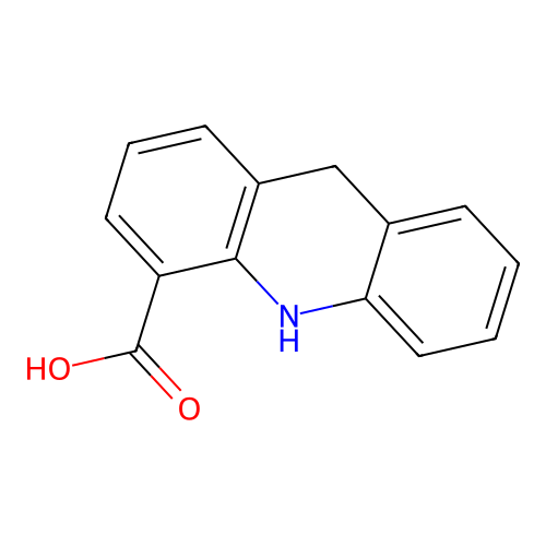 Acridan-4-carboxylic structure
