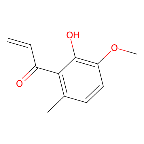 2-Propen-1-one, 1-(2-hydroxy-3-methoxy-6-methylphenyl)- structure