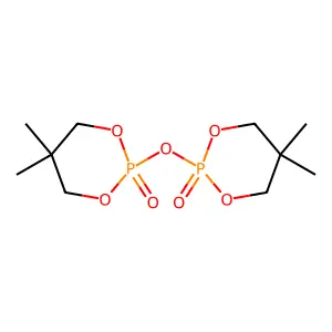 2,2'-Oxybis(5,5-dimethyl-1,3,2-dioxaphosphorinane) 2,2'-dioxide structure