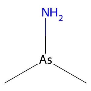 Di-methyl amino arsine structure