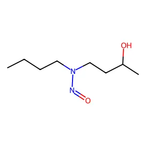 2-Butanol, 4-(butylnitrosoamino)- structure