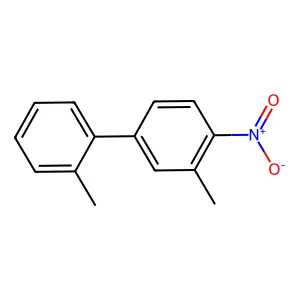 1,1'-Biphenyl, 2',3-dimethyl-4-nitro- structure
