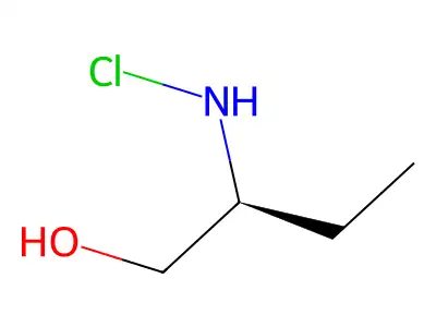 1-Butanol, 2-amino-, hydrochloride (1:1), (2R)- structure
