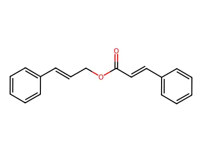 Cinnamyl cinnamate structure