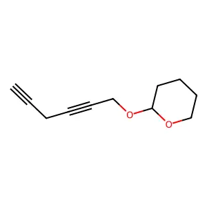 2-(2,5-Hexadiynyloxy)tetrahydro-2H-pyran structure