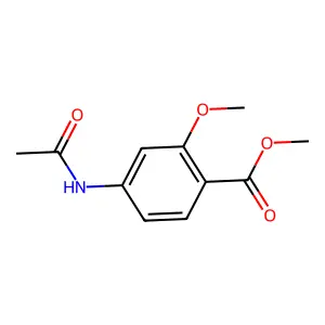 Methyl 4-(acetylamino)-2-methoxybenzoate structure