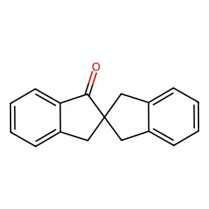 2,2'-Spirobi[2H-inden]-1(3H)-one, 1',3'-dihydro- structure