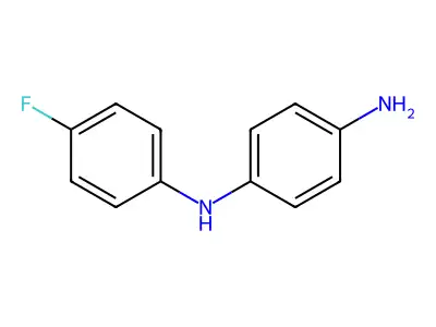 N1-(4-Fluorophenyl)-1,4-benzenediamine structure