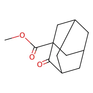 Methyl 2-oxoadamantane-1-carboxylate structure