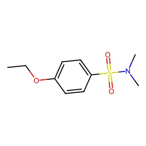 4-ethoxy-N,N-dimethylbenzenesulfonamide structure