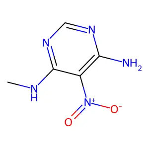N~4~-Methyl-5-nitropyrimidine-4,6-diamine structure