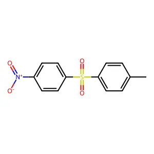 1-Methyl-4-[(4-nitrophenyl)sulfonyl]benzene structure