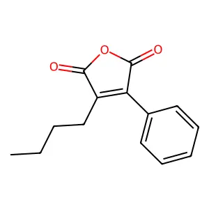 3-Butyl-4-phenylfuran-2,5-dione structure