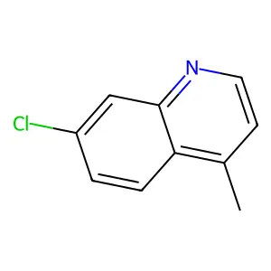 7-Chloro-4-methylquinoline structure