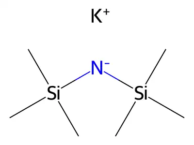 二(三甲基硅基)氨基钾 structure