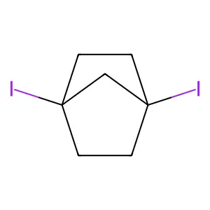 1,4-Diiodonorbornane structure