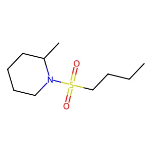 1-(Butane-1-sulfonyl)-2-methylpiperidine structure