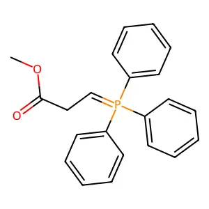 Methyl 3-tri(phenyl)phosphoranylidenepropanoate structure