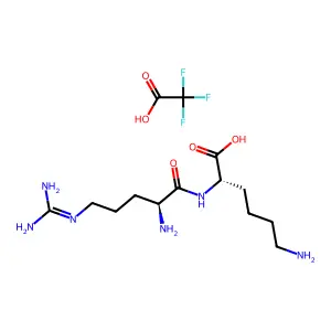 H-Arg-Lys-OH structure