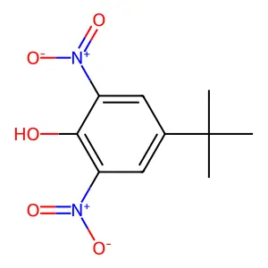 4-tert-Butyl-2,6-dinitrophenol structure