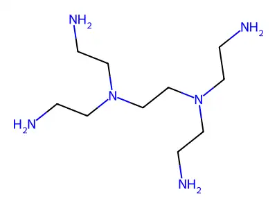1,2-Ethanediamine, N1,N1,N2-tris(2-aminoethyl)- structure